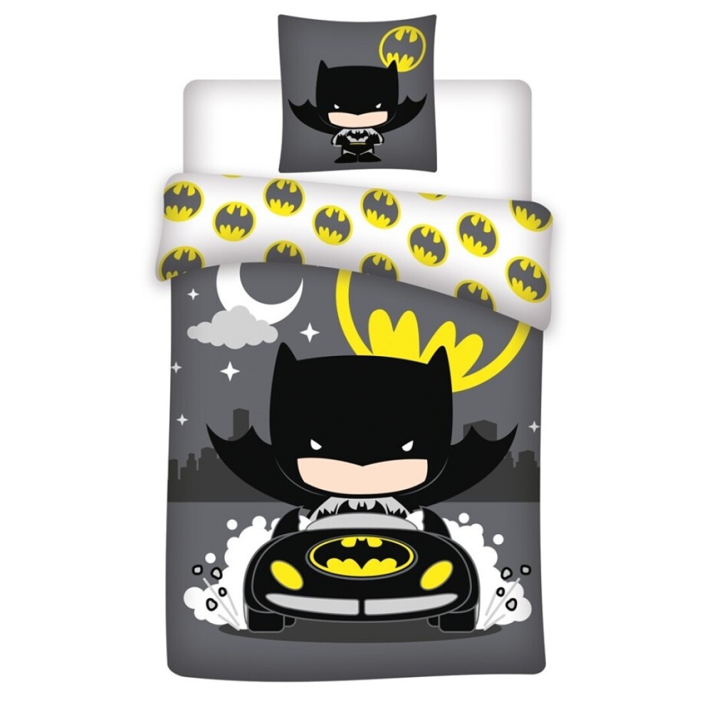 Batman bedding set 140×200cm, 65×65 cm