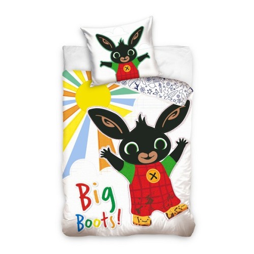 Bing Boots bedding set 140×200cm, 70x90 cm