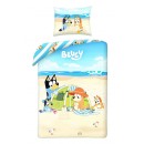 Bluey Beach bedding set 140×200cm, 70x90 cm