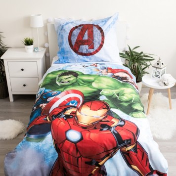 Avengers Heroes bedding set 140×200cm, 70×90 cm