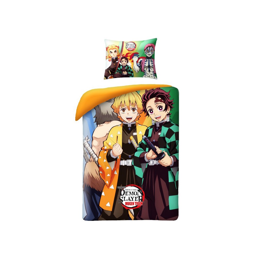 Demon Slayer Hunters bedding set 140×200cm, 70×90 cm