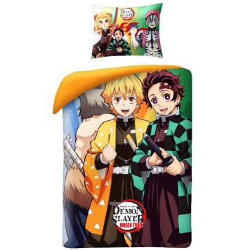 Demon Slayer Hunters bedding set 140×200cm, 70×90 cm