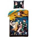 Demon Slayer The Team bedding set 140×200cm, 70×90 cm