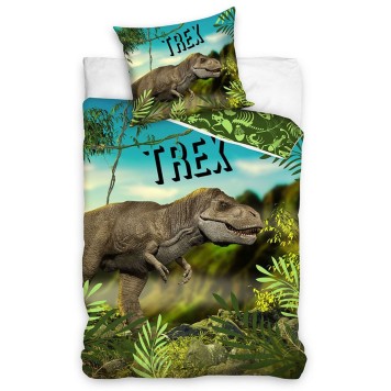 Dinosaur bedding set 140×200cm, 70×90 cm