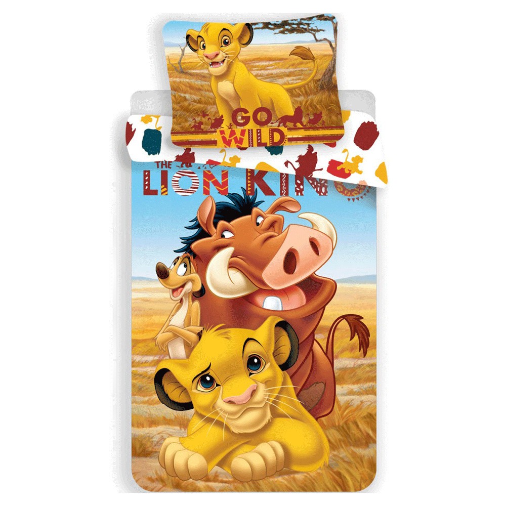 Disney The Lion King Pride Lands Trio bedding set 140x200cm, 70x90 cm