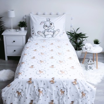 Disney Bambi bedding cover 140×200cm, 70×90 cm