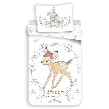 Disney Bambi bedding cover 140×200cm, 70×90 cm