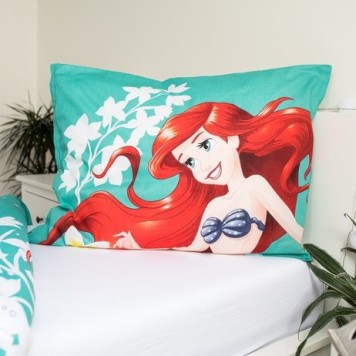 Disney Princess Ariel Bedding Set 140×200cm, 70×90 cm