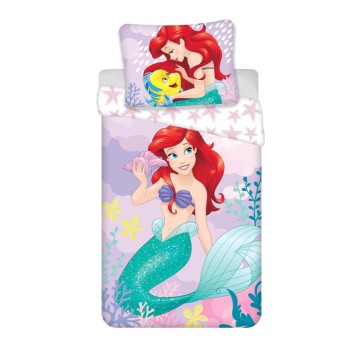 Disney Princess Ariel Pink bedding set 140×200cm, 70×90 cm