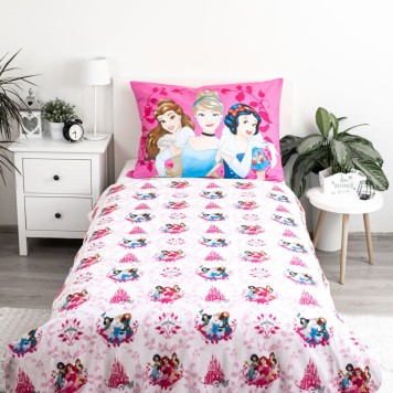 Disney Princess Heart bedding set 140×200cm, 70×90 cm