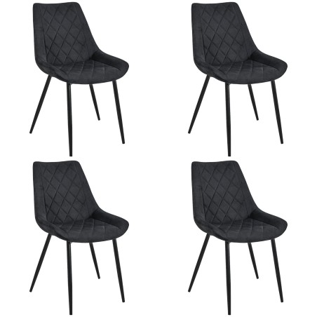4x KRZESŁO SJ.0488 CZARNY