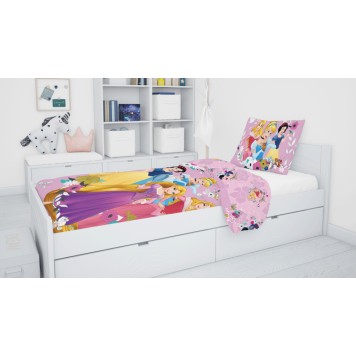 Disney Princess Royal bedding set 140×200cm, 70×90 cm
