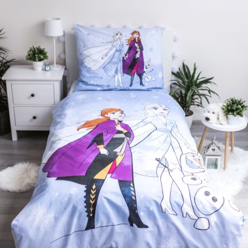 Disney Frozen Adventure bed linen cover 140×200cm, 70×90 cm