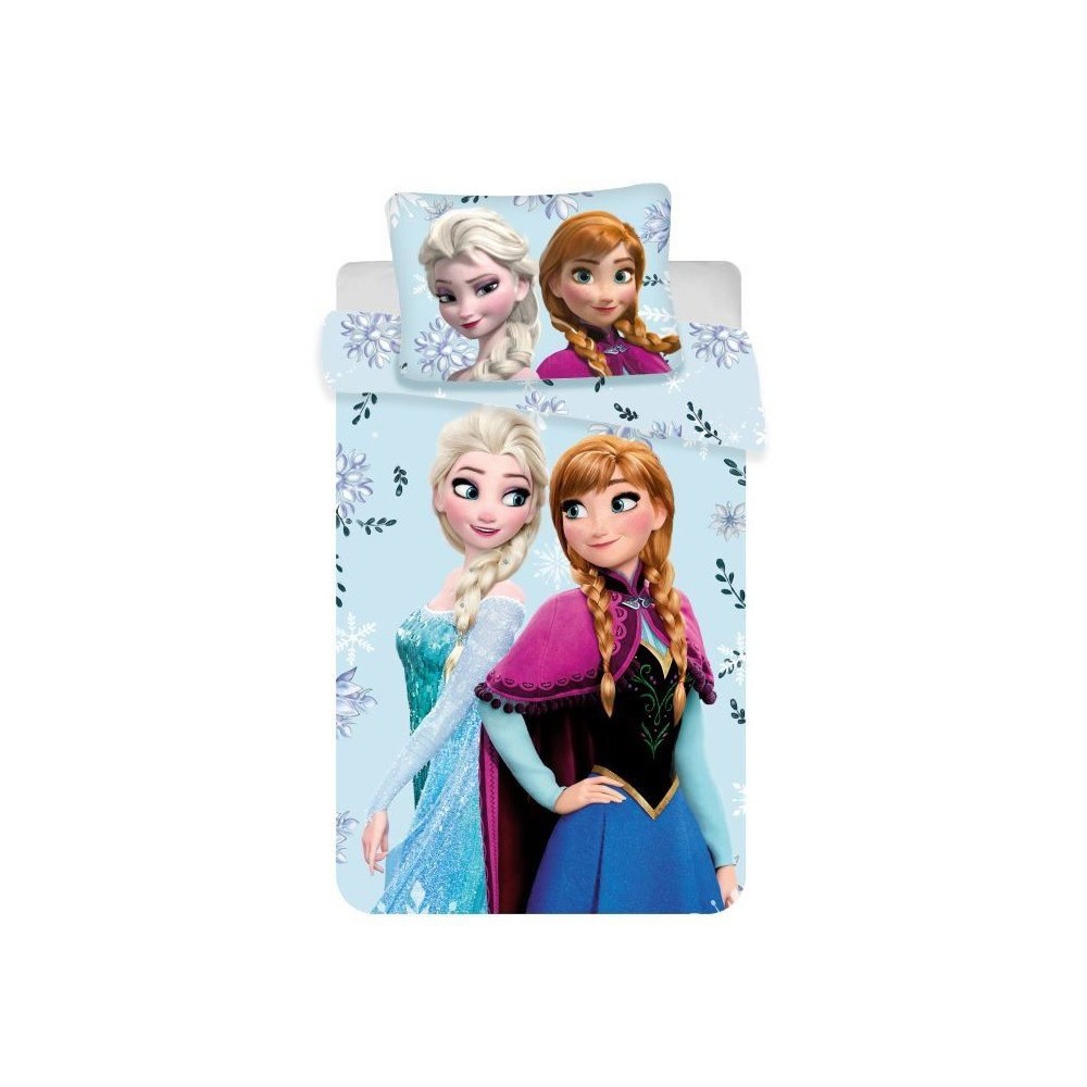 Disney Frozen Floral 02 Bedding Set 140×200cm, 70×90 cm