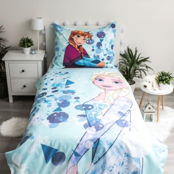 Disney Frozen glow-in-the-dark bedding set 140×200cm, 70×90 cm