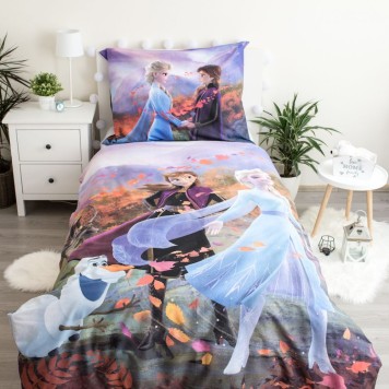 Disney Frozen Mountains Bedding Set 140×200cm, 70×90 cm