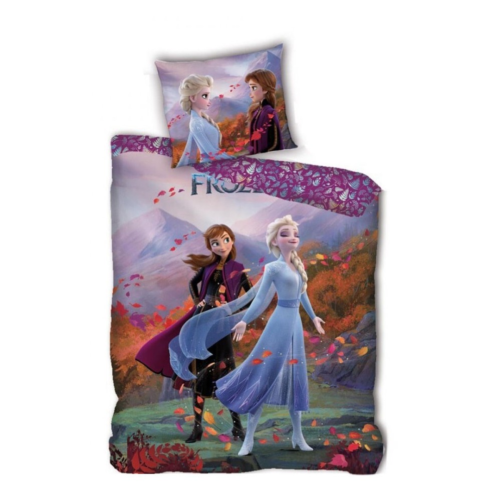 Disney Frozen Nature's Beauty Bedding Set 140×200cm, 63×63 cm microfibre