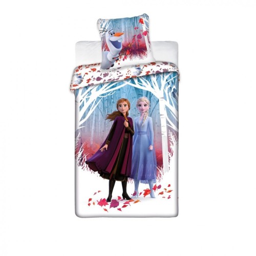 Disney Frozen Sister Power bedding set 140×200cm, 63×63 cm microfibre
