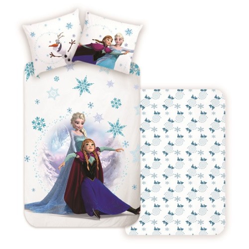 Disney Frozen Snow Bedding Set 140×200cm, 70x90 cm