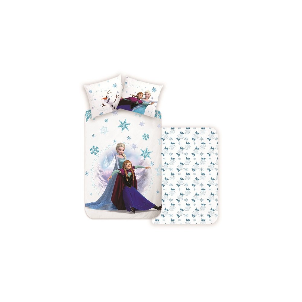 Disney Frozen Snow Bedding Set 140×200cm, 70x90 cm