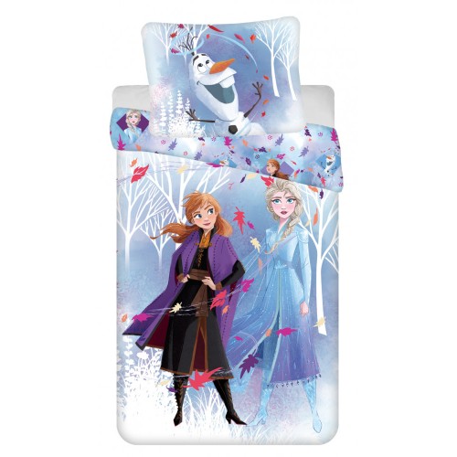 Disney Frozen White bedding cover 140×200cm, 70×90 cm