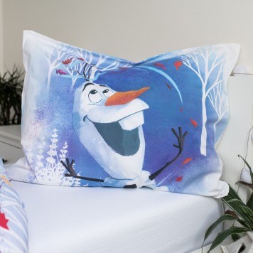 Disney Frozen White bedding cover 140×200cm, 70×90 cm