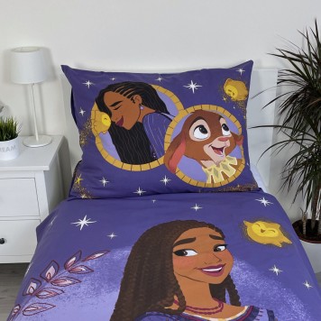 Disney Wish bedding set 140×200cm, 70×90 cm