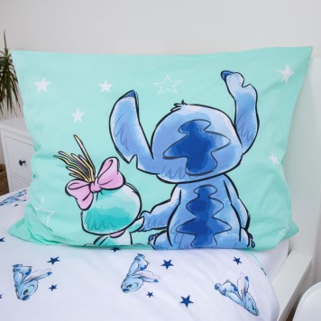 Disney Lilo and Stitch Buddies bedding cover 140×200cm, 70×90 cm