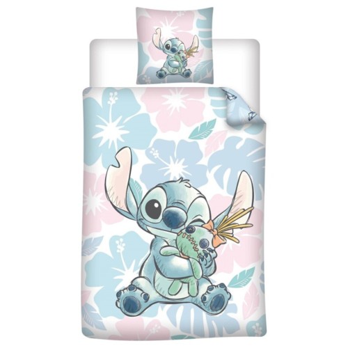 Disney Lilo and Stitch Cuddly bedding cover 140×200cm, 65×65 cm
