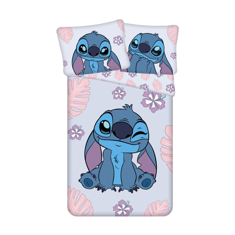 Disney Lilo and Stitch Cute bedding cover 140×200cm, 70×90 cm