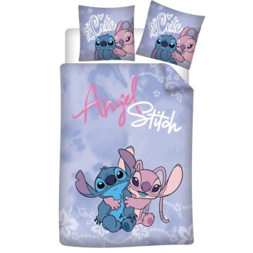 Disney Lilo and Stitch bedding set 140×200cm, 65×65 cm
