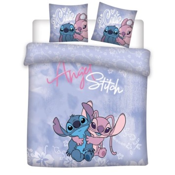 Disney Lilo and Stitch Cutie double, double duvet cover 200×200cm, 65x65 cm