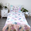 Disney Lilo and Stitch Leaves bedding cover 140×200cm, 70×90 cm
