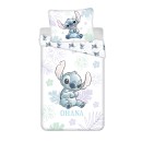 Disney Lilo and Stitch Ohana White bedding cover 140×200cm, 70×90 cm