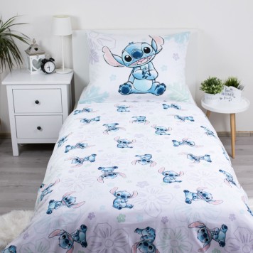 Disney Lilo and Stitch Ohana White bedding cover 140×200cm, 70×90 cm