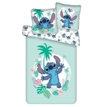 Disney Lilo and Stitch Palm  bedding cover 140×200cm, 65×65 cm