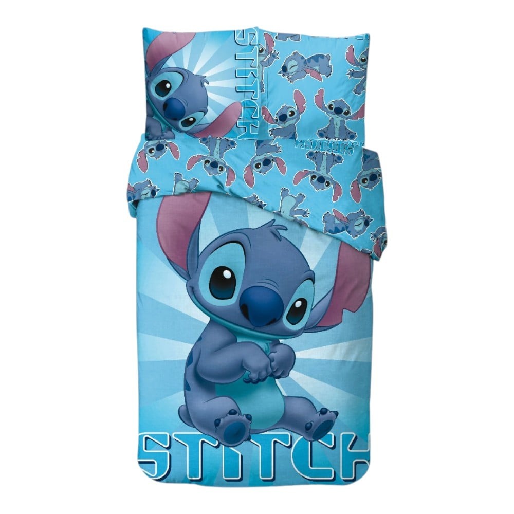 Disney Lilo and Stitch Sky bedding set 140×200cm, 65x65 cm