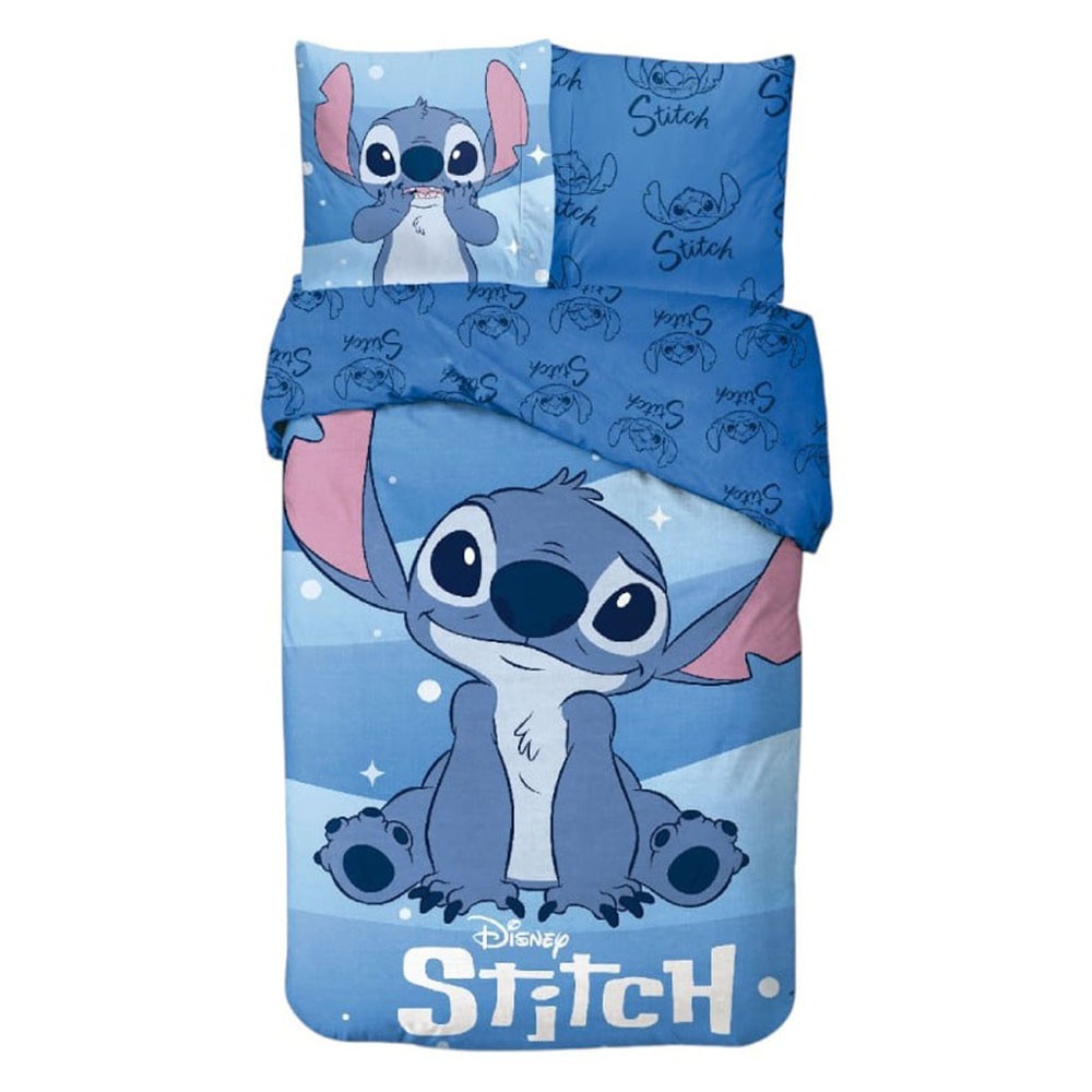 Disney Lilo and Stitch Starry Nights bedding set 140×200cm, 65x65 cm