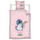 Disney Lilo and Stitch Very Tired bedding set 140×200cm, 65×65 cm