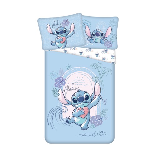 Disney Lilo and Stitch Wave bedding cover 140×200cm, 70×90 cm