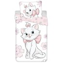 Disney Marie Flowers bedding set 140×200cm, 70×90 cm