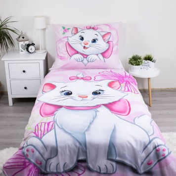 Disney Marie Rose bedding set 140×200cm, 70×90 cm
