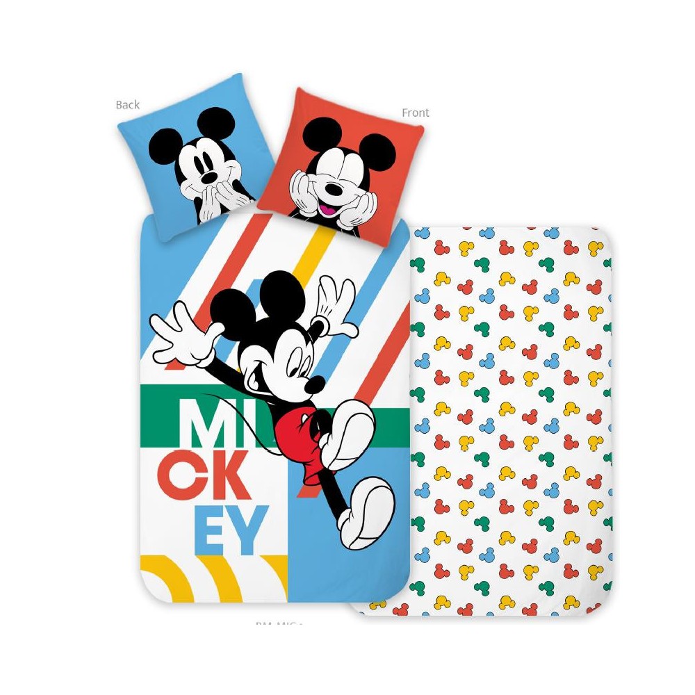 Disney Mickey  Jump bedding cover 140×200cm, 70×90 cm