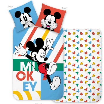 Disney Mickey  Jump bedding cover 140×200cm, 70×90 cm