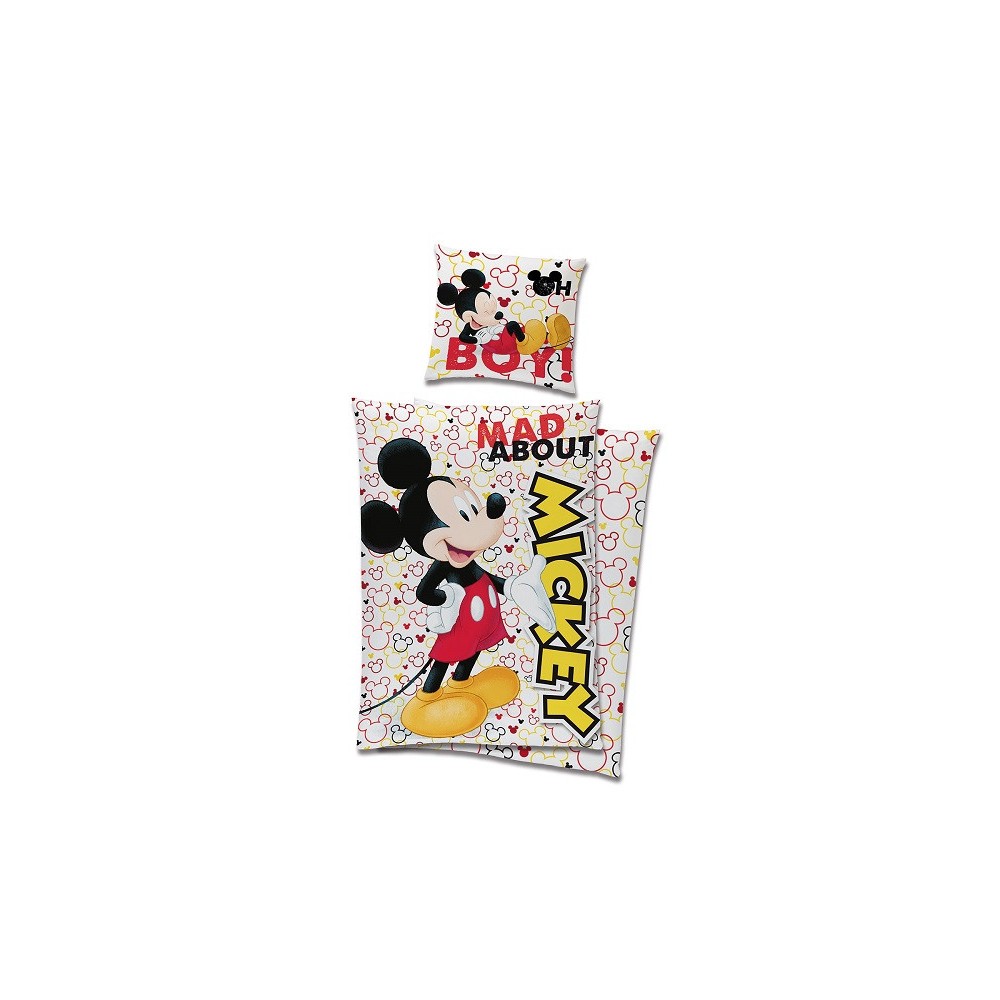 Disney Mickey  Mad Bedding Set 140×200cm, 70x90 cm