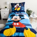 Disney Mickey  Team bedding set 140×200 cm, 70×90 cm