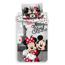 Disney Mickey  Minnie New York Bedding Set 140×200cm, 60×80 cm