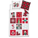 Disney Minnie  Disney Mickey, Minnie Christmas Bedding Set 140×200cm, 65×65 cm