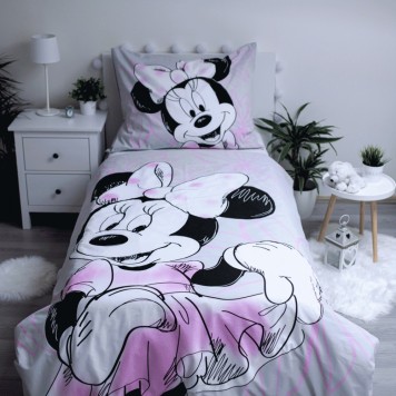Disney Minnie  Beautiful bedding set 140×200cm, 70×90 cm