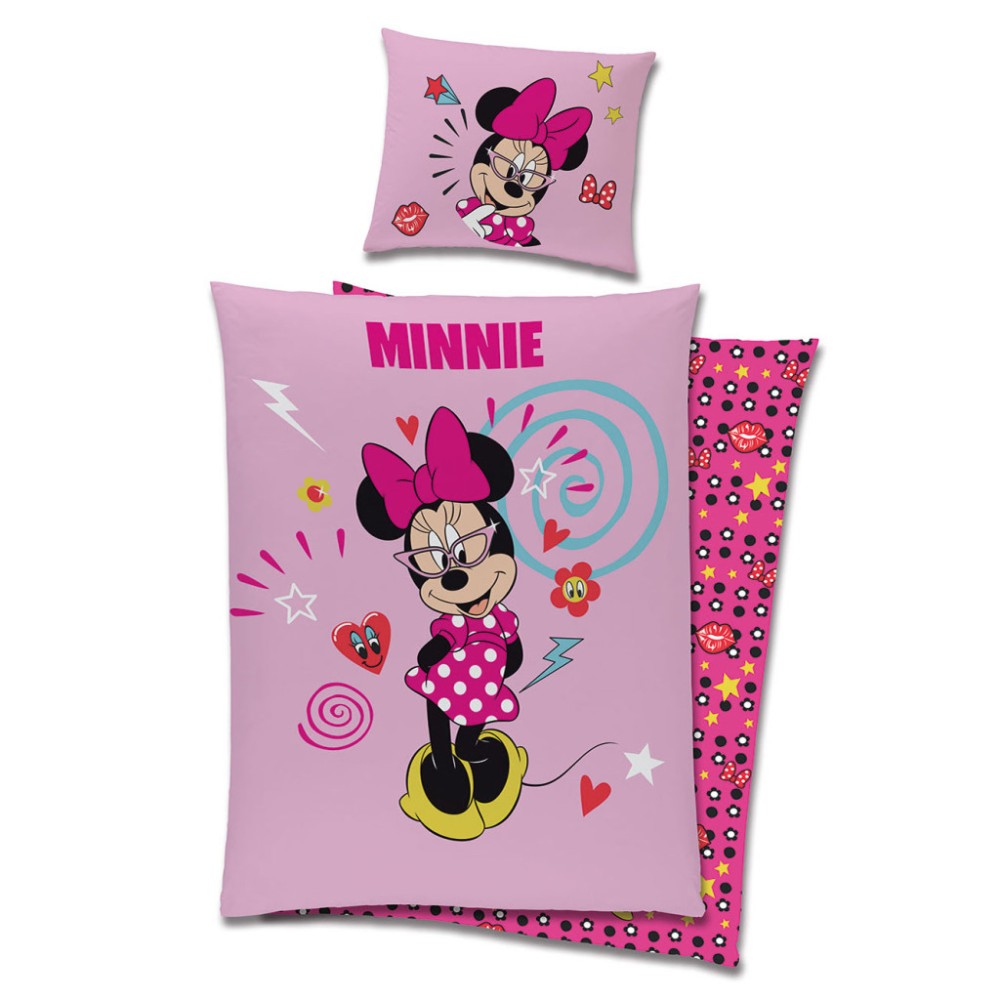 Disney Minnie Chic bedding set 140×200cm, 70×90 cm